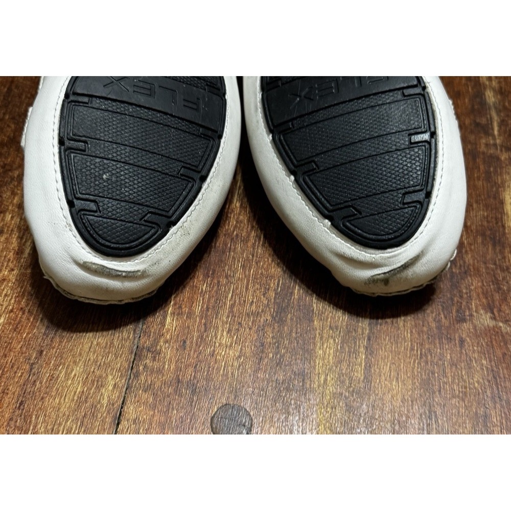 Life Stride Soft System Women's White Faux Leather Flat Shoes Sz 8M - Picture 5 of 11